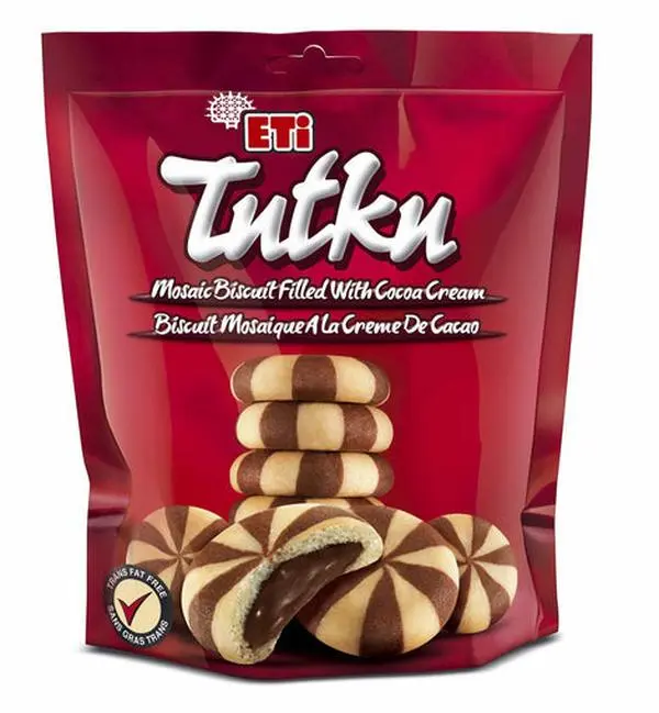 Eti Tutku Mosaic Biscuit Filled With Chocolate Cream 162g