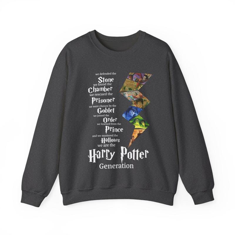 Vintage Harry Potter Chapters Sweatshirts, Hogwarts Shirt 3