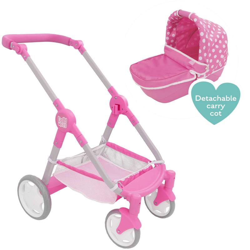 Dolly Tots Junior Roamer Dolls Pram 5