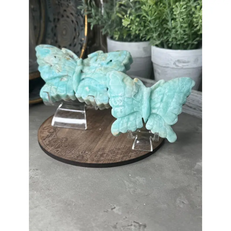 Hemimorphite Crystal Butterflies 3