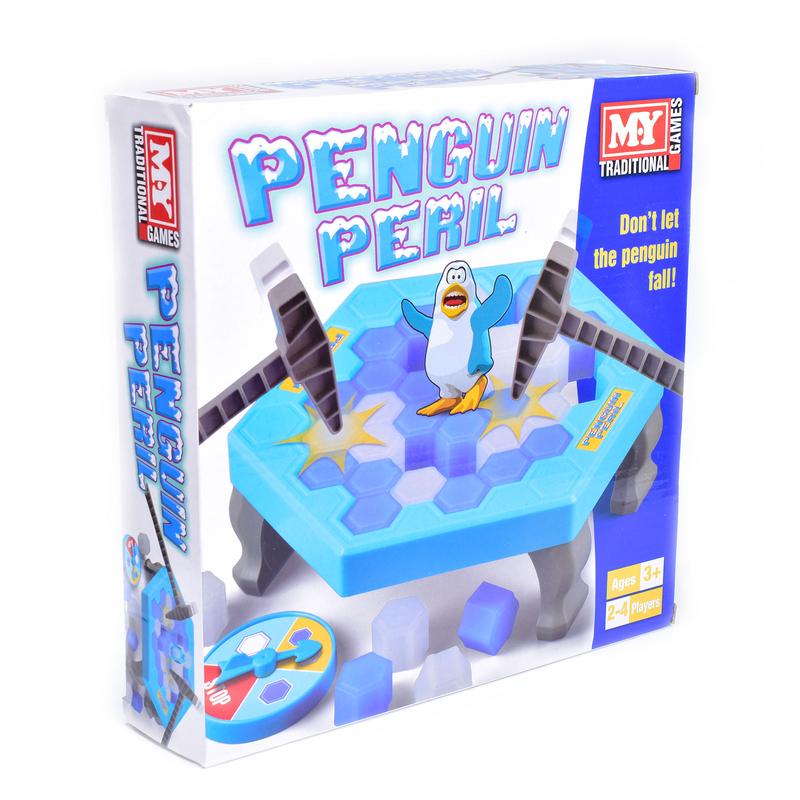 M.Y Penguin Peril Family Board Game | 2-4 Player Childrens Family Fun Game | Ice Breaker, Penguin Drop Challenge 2