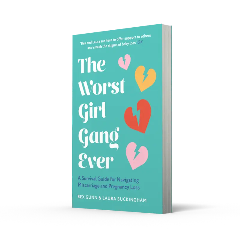 The Worst Girl Gang Ever: A Survival Guide for Navigating Miscarriage and Pregnancy Loss by Bex Gunn and Laura Buckingham [Book] 2