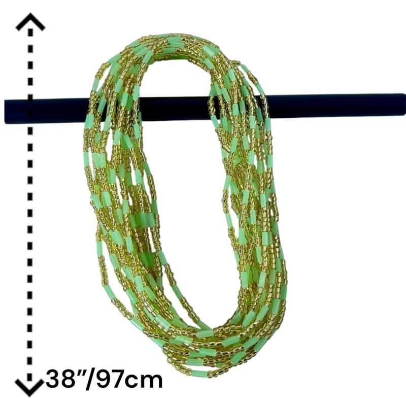 Glow in dark waist beads 1