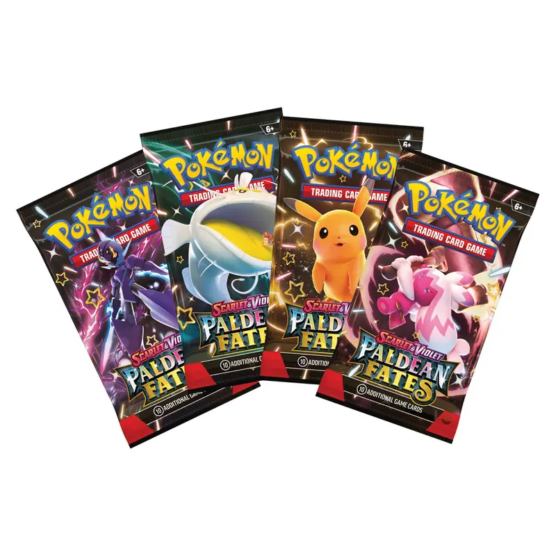 Booster - Pokemon Scarlet & Violet Paldean Fates - Pack of Trading Cards 1