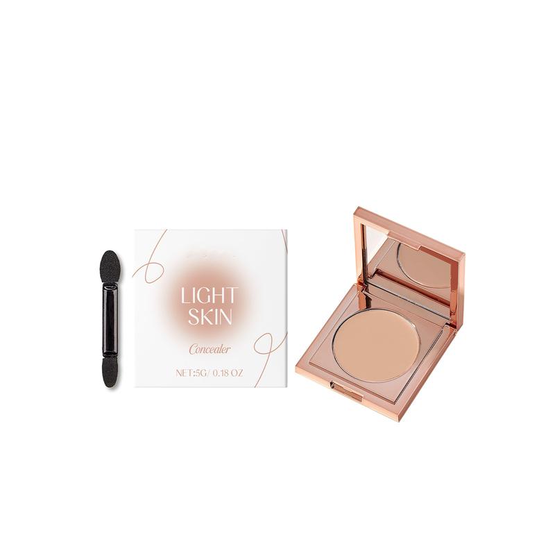 Product Introduction of Colored Clay CC Undereye Corrector, Colored Clay Under Eye Corrector, Color Corrector for Dark Circles, Seamless Conceal Hydrating Under Eye Corrector Concealer with Brush 10