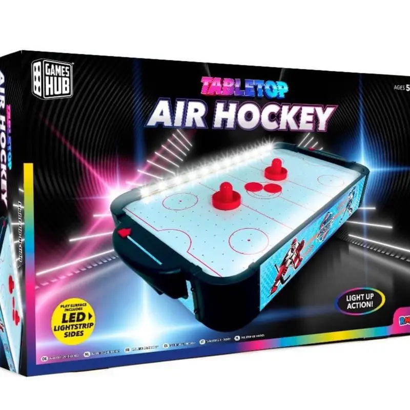 Tabletop 2 Player Challenge Family Friends Childrens Arcade Game Party Office Desktop 5+ Gift - Perfect for 2 Players Air Hockey 0