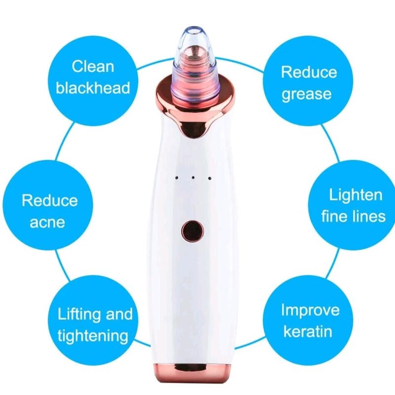 Electric Blackhead Remover Pore Nose Sucker Pimple Skin Acne Face Cleaner Vacuum Facial Skin Care Comfort Daily 5
