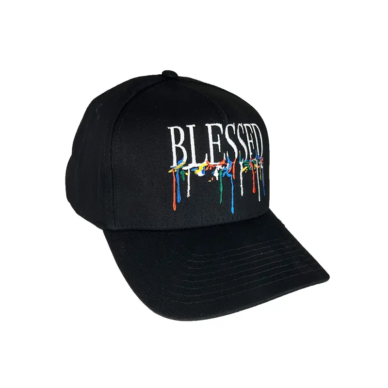 blessed drip baseball cap 0