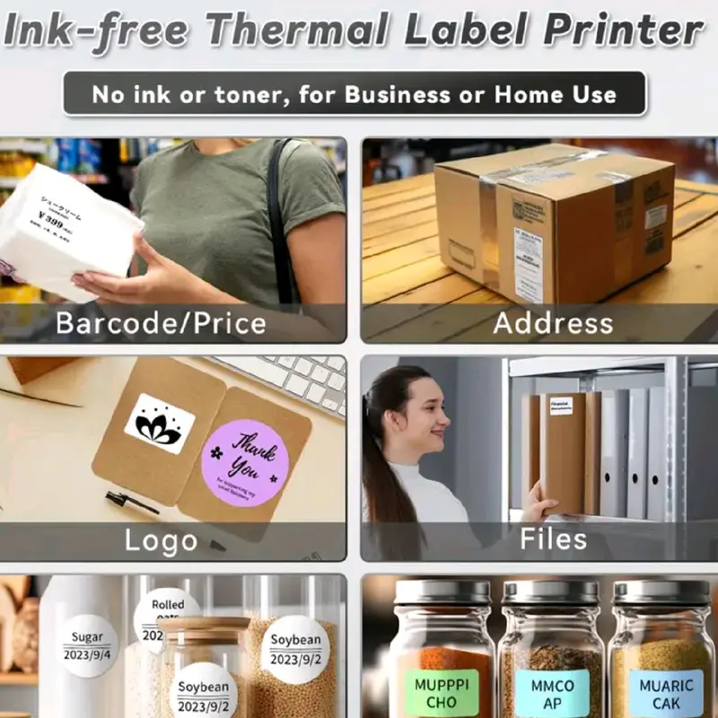 Thermal Printer - Ink Free - Compact and Portable 7