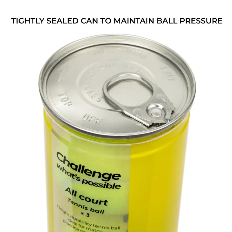Slazenger Unisex Club All Court Tennis Balls Ball 4