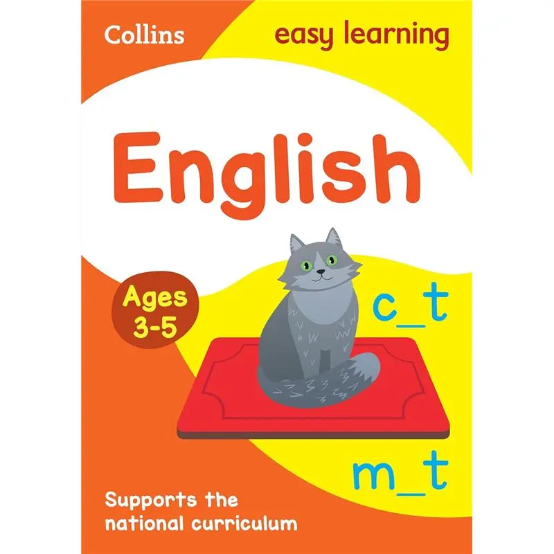 English Ages 3-5: Prepare for school with easy home learning middle  school school  booked