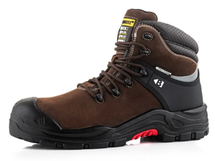 Buckbootz NKZ102 Nubuckz Dealer Boot, Black or brown
