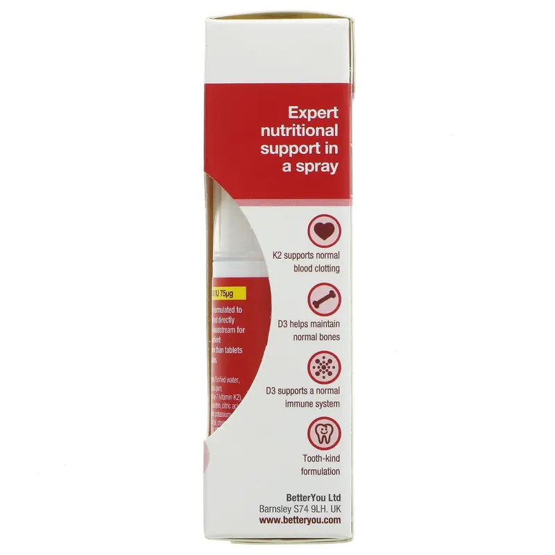 Better You | DLUX Vitamin D + K2 Spray - Daily Oral Spray | 12ml 3