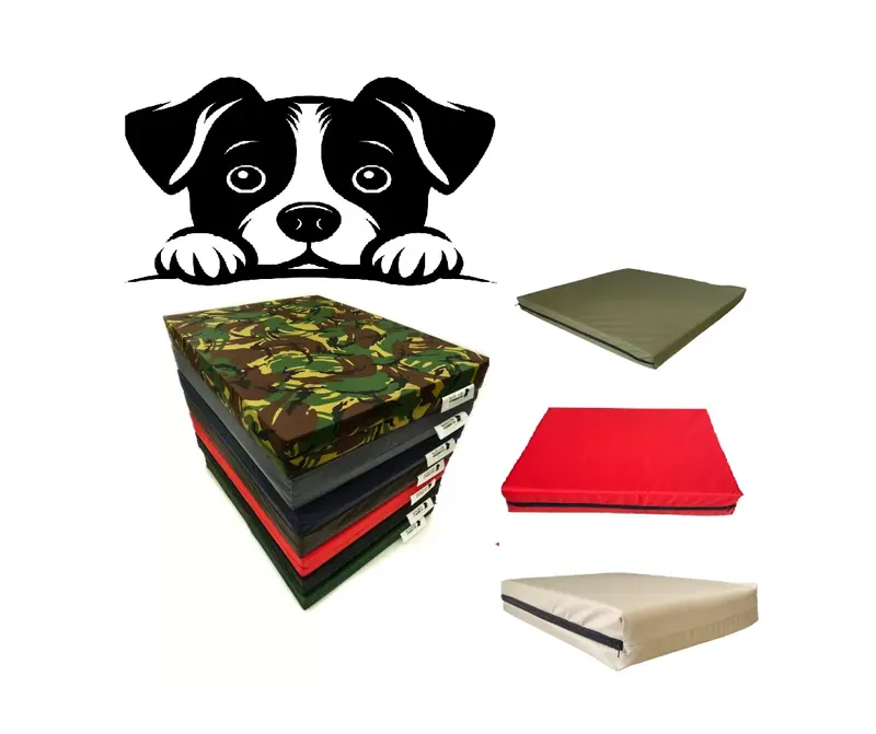 Motherland Waterproof Dog Bed Heavy Duty COVER Puppy Pet Cushion Crate Mattress pet bed 2 inch Thick 0