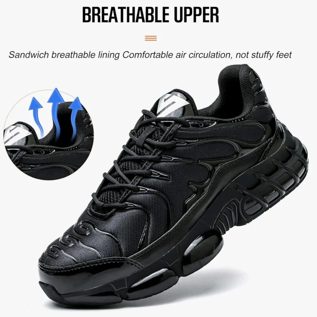 Safety Shoes Men's And Women's Steel Toe Cap Breathable