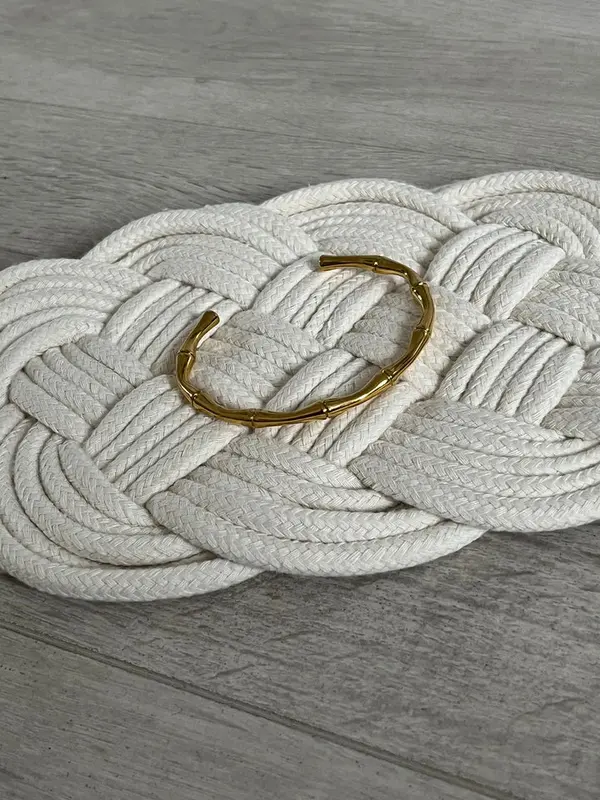 Bamboo   Open Cuff Bangle 4