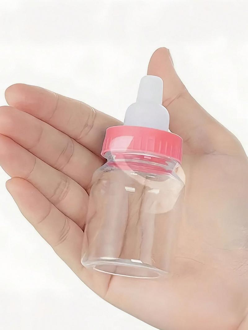 Product Introduction of (12pcs/6pcs) Novelty Candy Bottle Box, Plastic Candy Box Bottle, Milk Bottle Style Candy Gift Box, Party Decorations Baby Shower Family Decorations Gifts Wedding Multicolor 13
