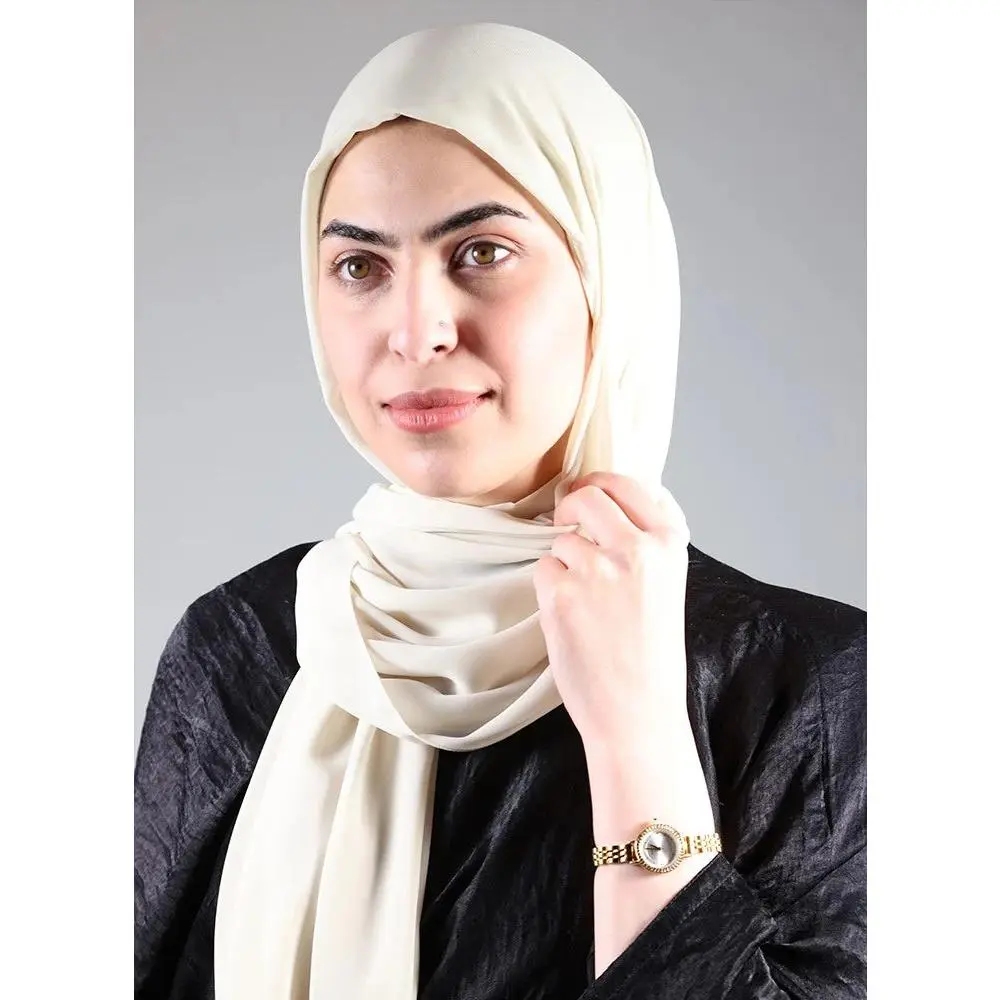 Hijab/Scarf with Beige Bandana