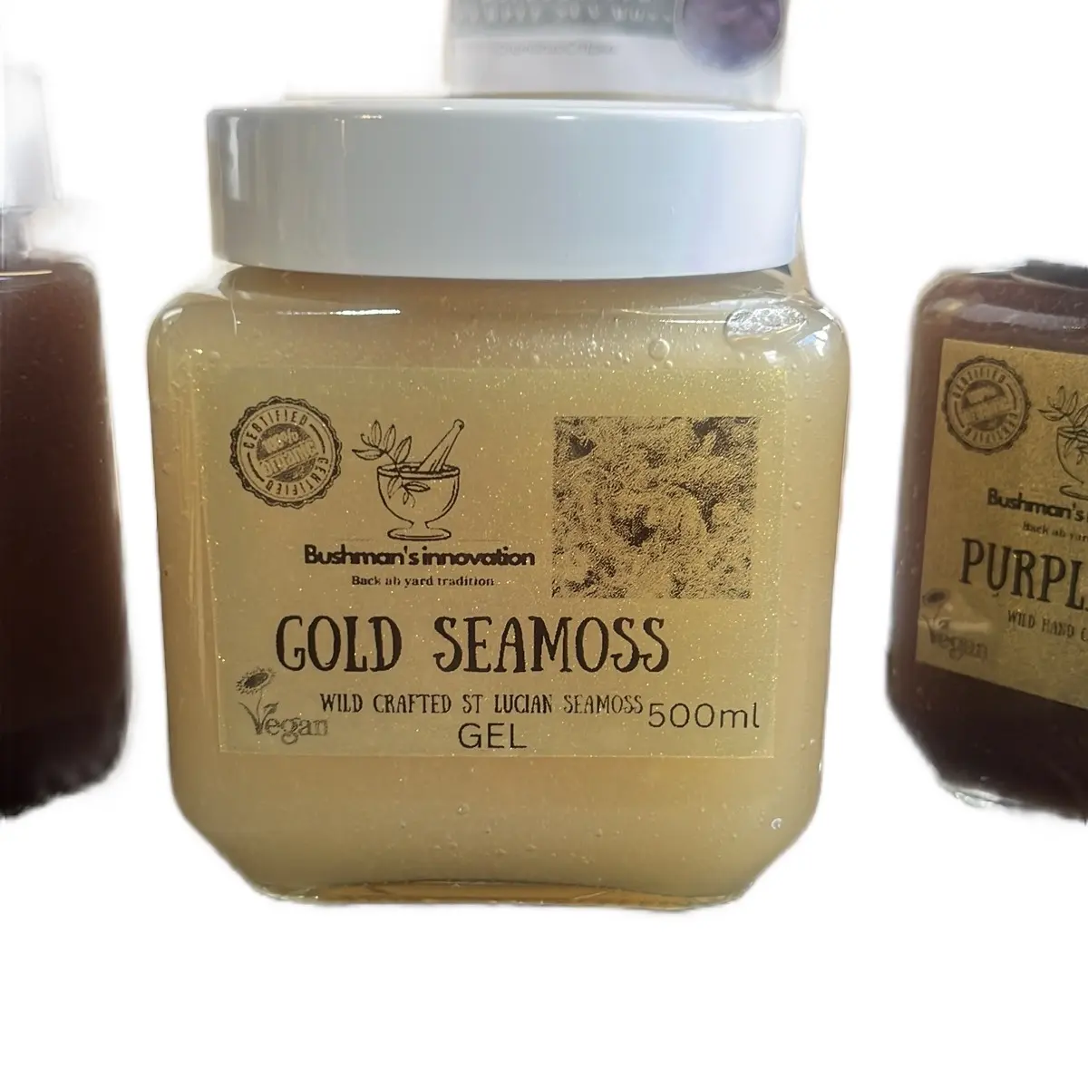 Wild Crafted Sea Moss Gel for Skin and Hair Care - Skincare, Moisturizers and can even be consumed