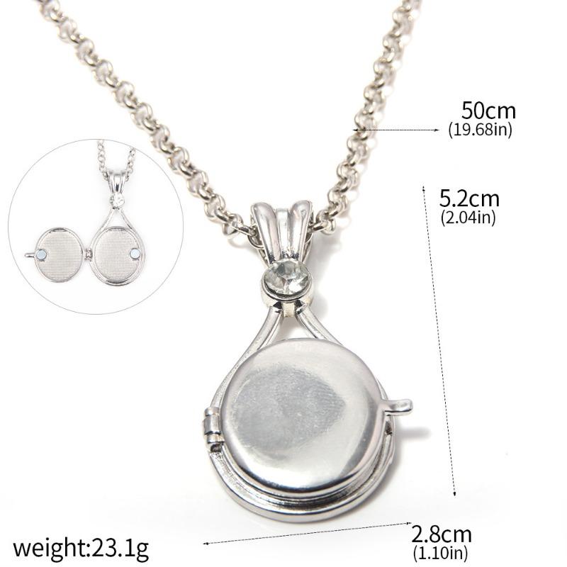 Product Introduction of Anime Peripheral H2O Red Sand Imprint Shell Necklace Girl Mermaid Shell Openable Necklace Ladies Pendant 2