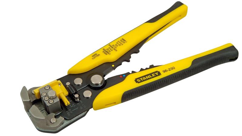 Product Introduction of STANLEY FATMAX Automatic Wire Stripper, Strips 10-22 AWG wire with Spring loaded handles, Comfortable grip annd Adjustable wire stop 4