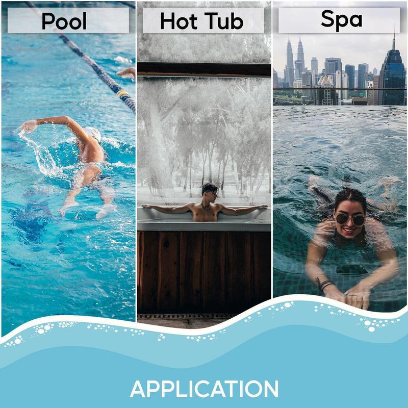 5 Kg Chlorine Granules Blue Sparkle Water Treatment for Rapid Disinfecting and Cleaning of Hot Tub Spa and Swimming Pool 2