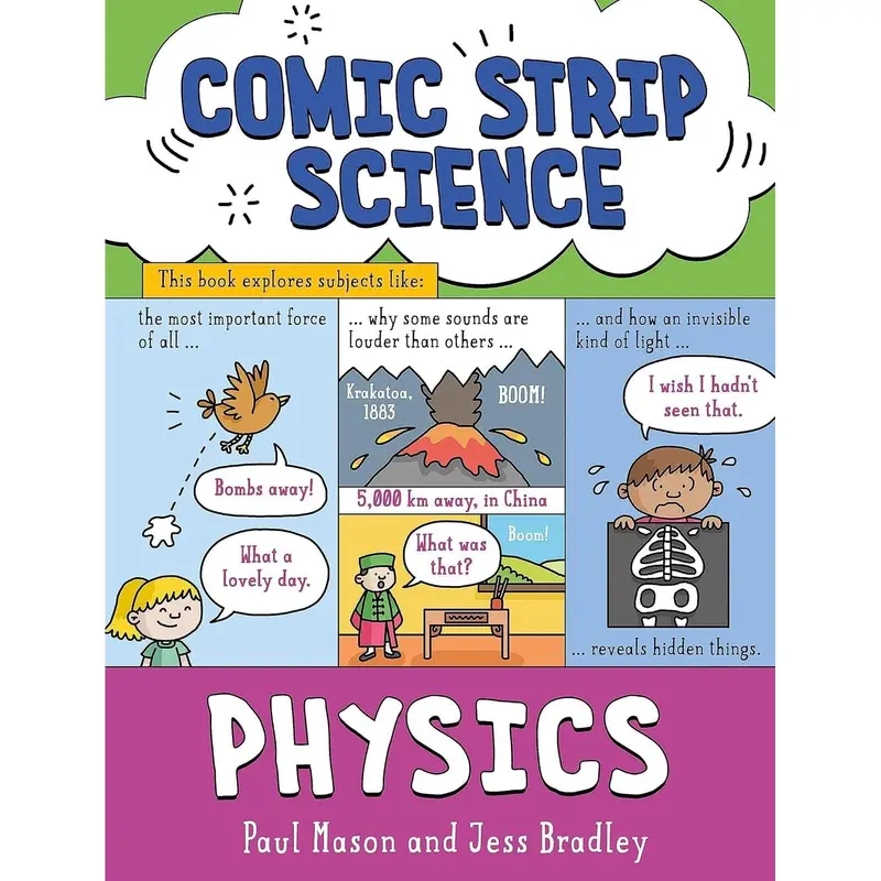 Comic Strip Science Series 4 Books Collection Set By Paul Mason (Biology, Physics, Earth and Space & Chemistry) 2