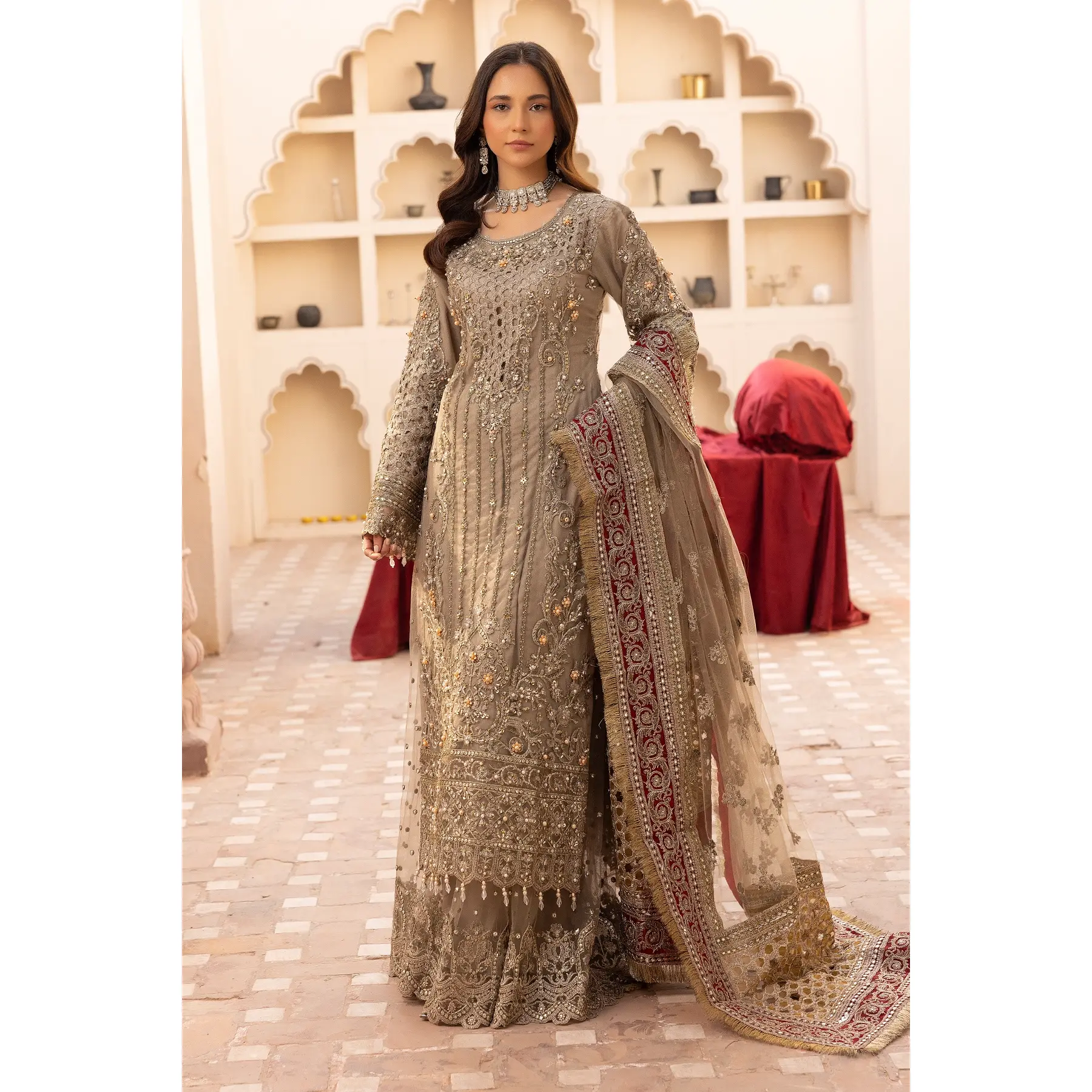 Premium luxe 3 piece Imrozia sharara collection