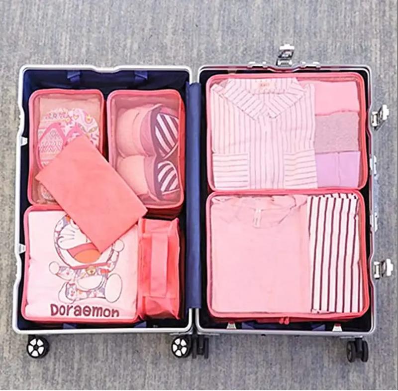 10 Packing Cubes – Travel Luggage Organizer Set, Compression Storage Bags for Suitcases & Accessories 6