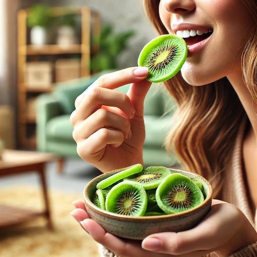 Kiwi Slices - Vibrant Green - A Nutrient Powerhouse Fruit Snack driedfruit driedfruits - Natural Dry  Vitamins 2