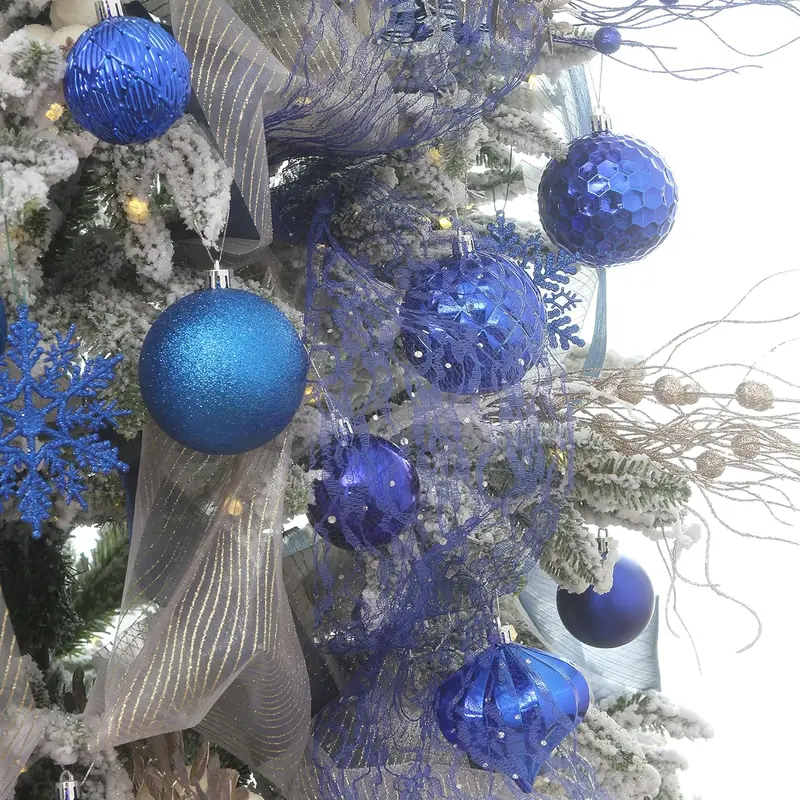 24pcs 3cm Christmas Decor Baubles Tree Balls Xmas Party Wedding Ornament 5