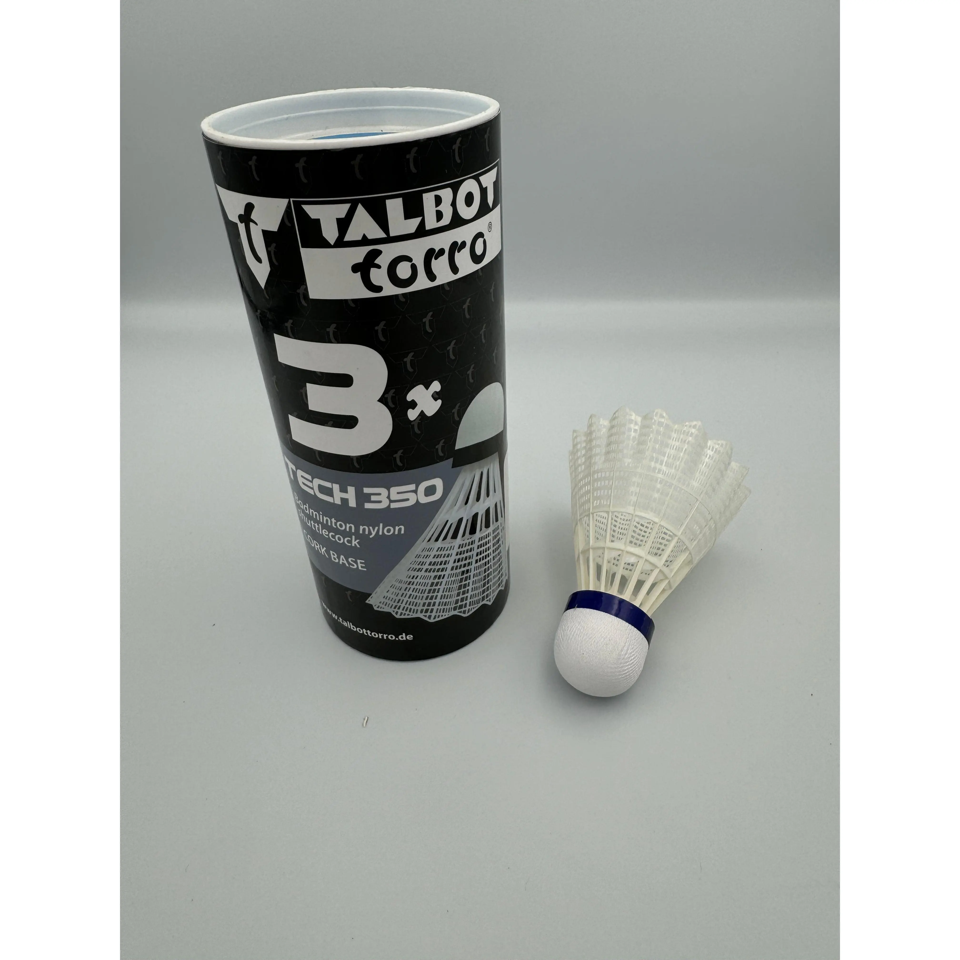 Talbot Torro Tech 350 Shuttlecock Pack White (x3)