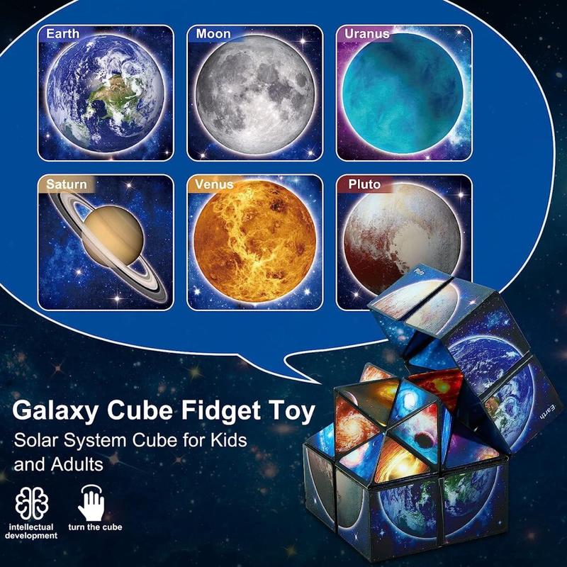 3D Magic Cube Star Cube Shifting Box Anti Stress Puzzle Toys Kids Gift 6