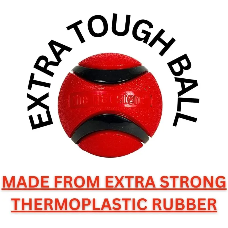 Throw Me Dog Ball Launcher - 69cm, Red & Black, Durable & Heavy-Duty 2