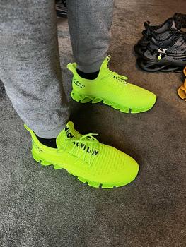 Product Review of Men's Letter Design Running Sock Trainers for Gift, Summer Outfits 2025 Sporty Hollow Out Design Sole Lightweight Breathable Running Shoes, Round Toe Lace Up Shoes for Daily Work Out Gym Treadmill Footwear, Shoes for Men, Mens Sneakers, Couples Gifts from T** P**n 0
