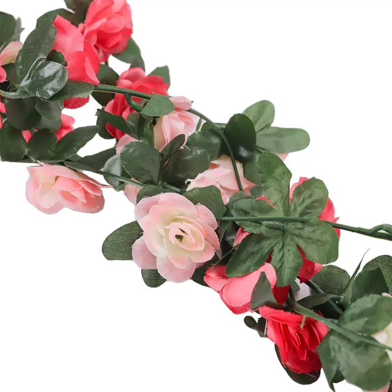 Lifeideas 4 Pack Artificial Flower Garlands - Lightweight and Eco-Friendly for Indoor/Outdoor Decorations 5