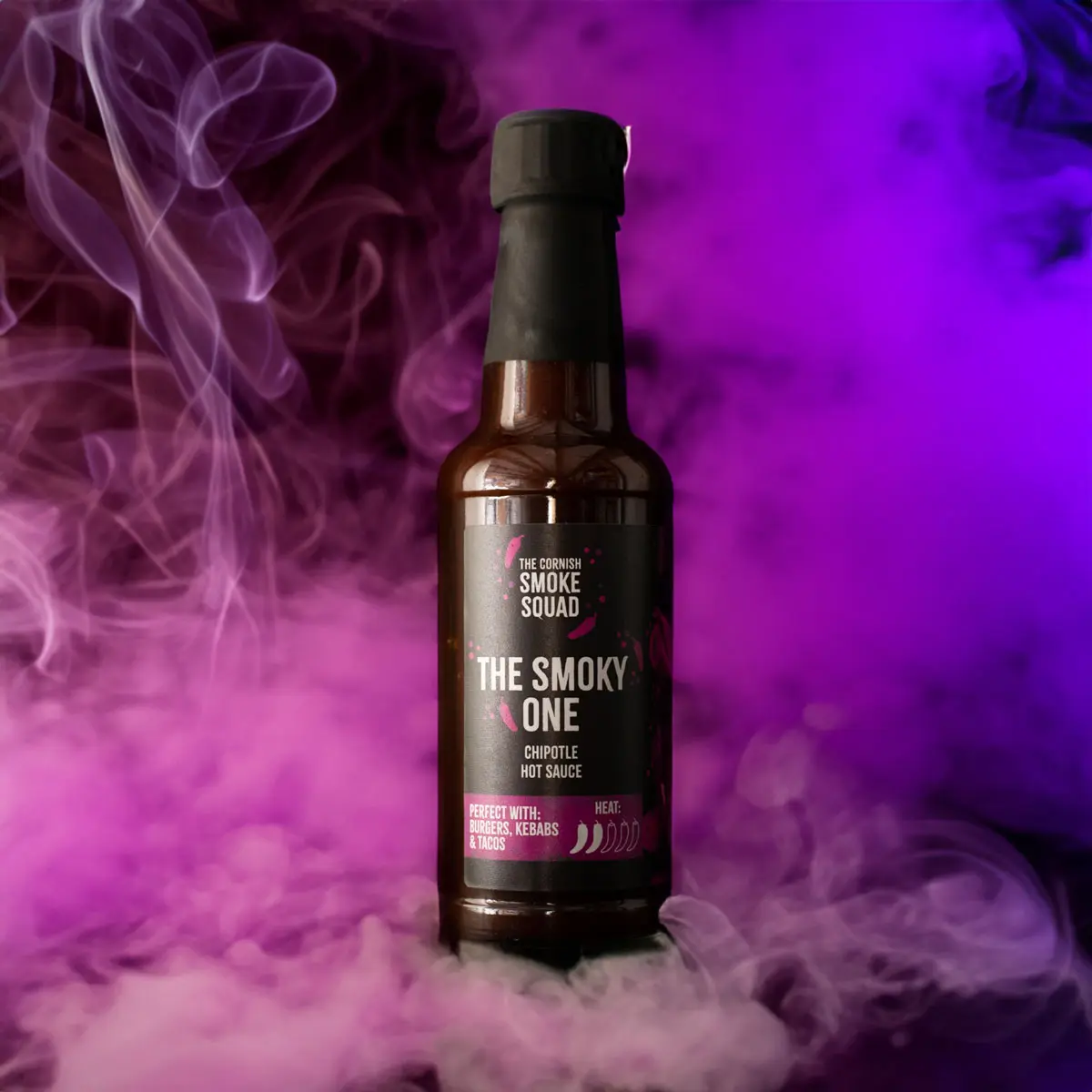 The Smoky One | Chipotle Hot Sauce | 150ml | The Cornish Smoke Squad
