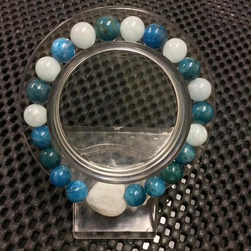 Apatite, Aquamarine & Moonstone. 8