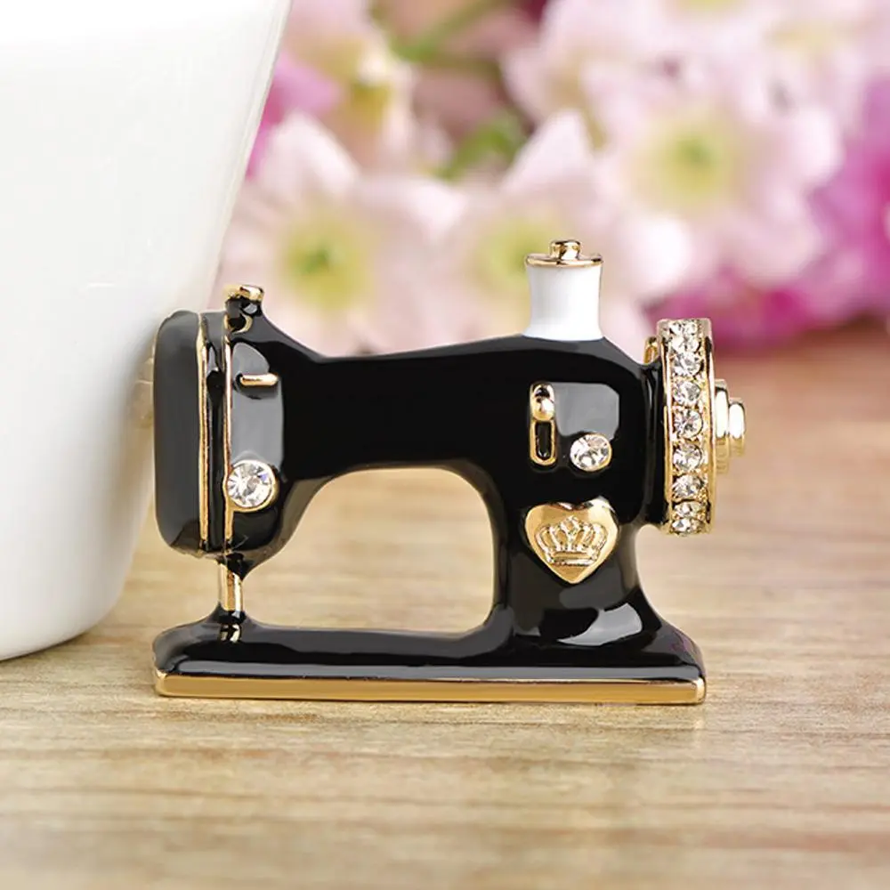 Dineout Wear Afternoon Tea Party Formal Dating Sewing Machine Brooch Pin Jewelry Next Day Delivery