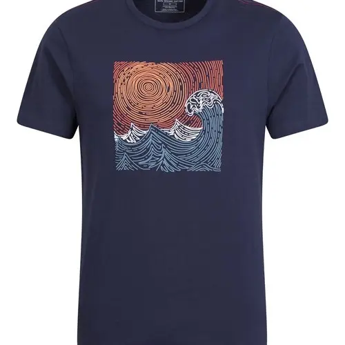 Mountain Warehouse Tidal Wave Mens Organic T-Shirt - Men's Top