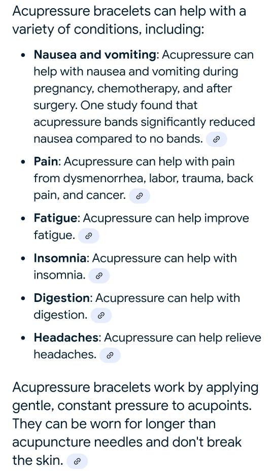 Product Introduction of Effective Treatment Anti Snoring/Anxiety Acupressure Bracelets men's jewellery mens necklace 13