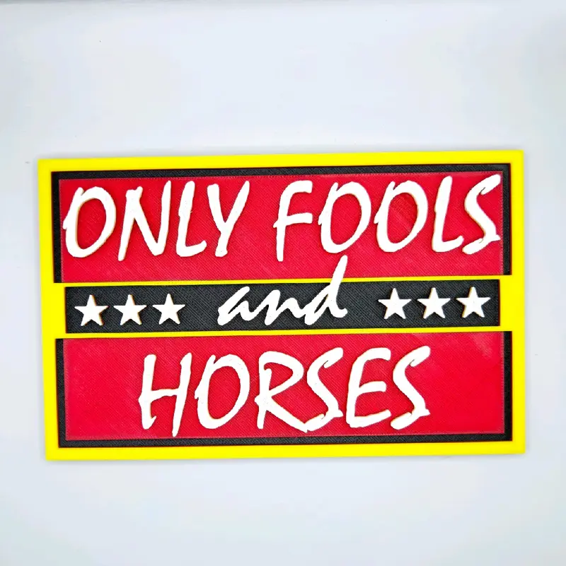 Only Fools And Horses Retro Plastic Sign, Vintage Gift 4