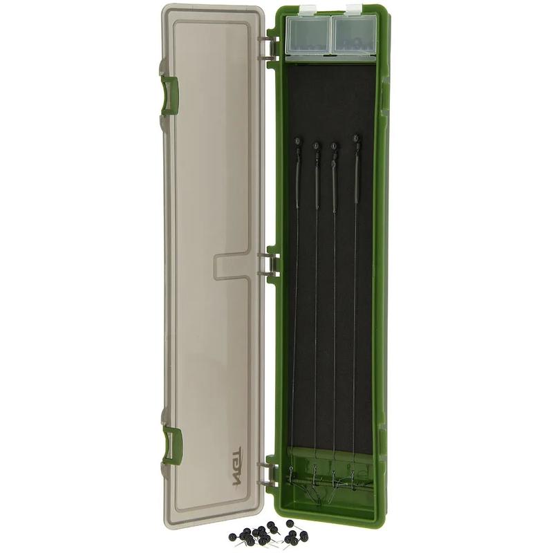 NGT Plastic Rig 900 - Plastic Stiff Rig Wallet with Pins (215) 1