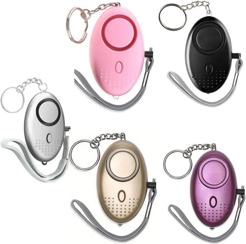 Emergency Personal Safety Alarm, 140DB Security Alarms Keychain with LED Light, Portable Defence Alarm, Self-Protection Loud Alar, Anti-rape Alarm protection, Panic Alarm for Men, Women, Children and Elders 1