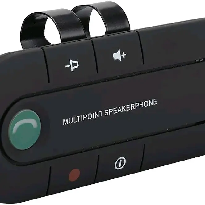 Car Speakerphone,Bluetooth Sun Visor Car Speakerphone,Sun Visor Wireless Car..