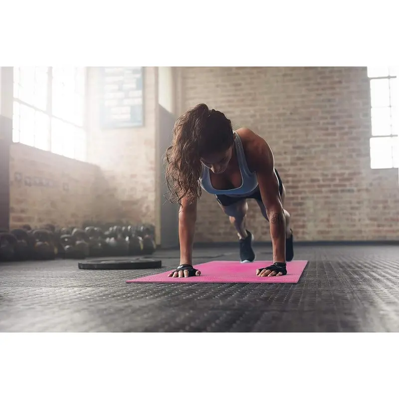 6MM Yoga Mat Non-Slip Thick Exercise Mat (Pink 5