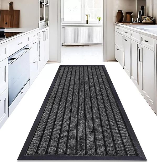 Non Slip Rubber Backed Door Mat Indoor Outdoor Hallway Runner Rug Washable Rugs 1