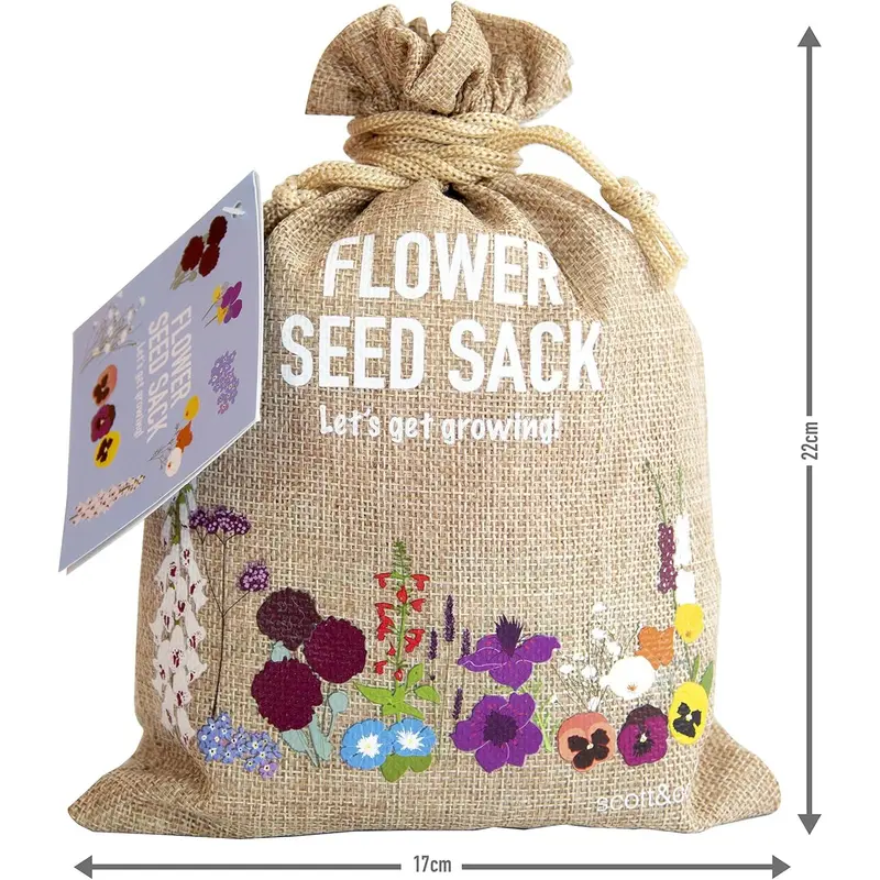 Flower Seed Variety Pack - 30 Different Varieties of Flower Seeds to Grow Your Own. Butterfly and Bee Attracting, Grow Indoor and Outdoor. Christmas Gifts for Women and Men 1