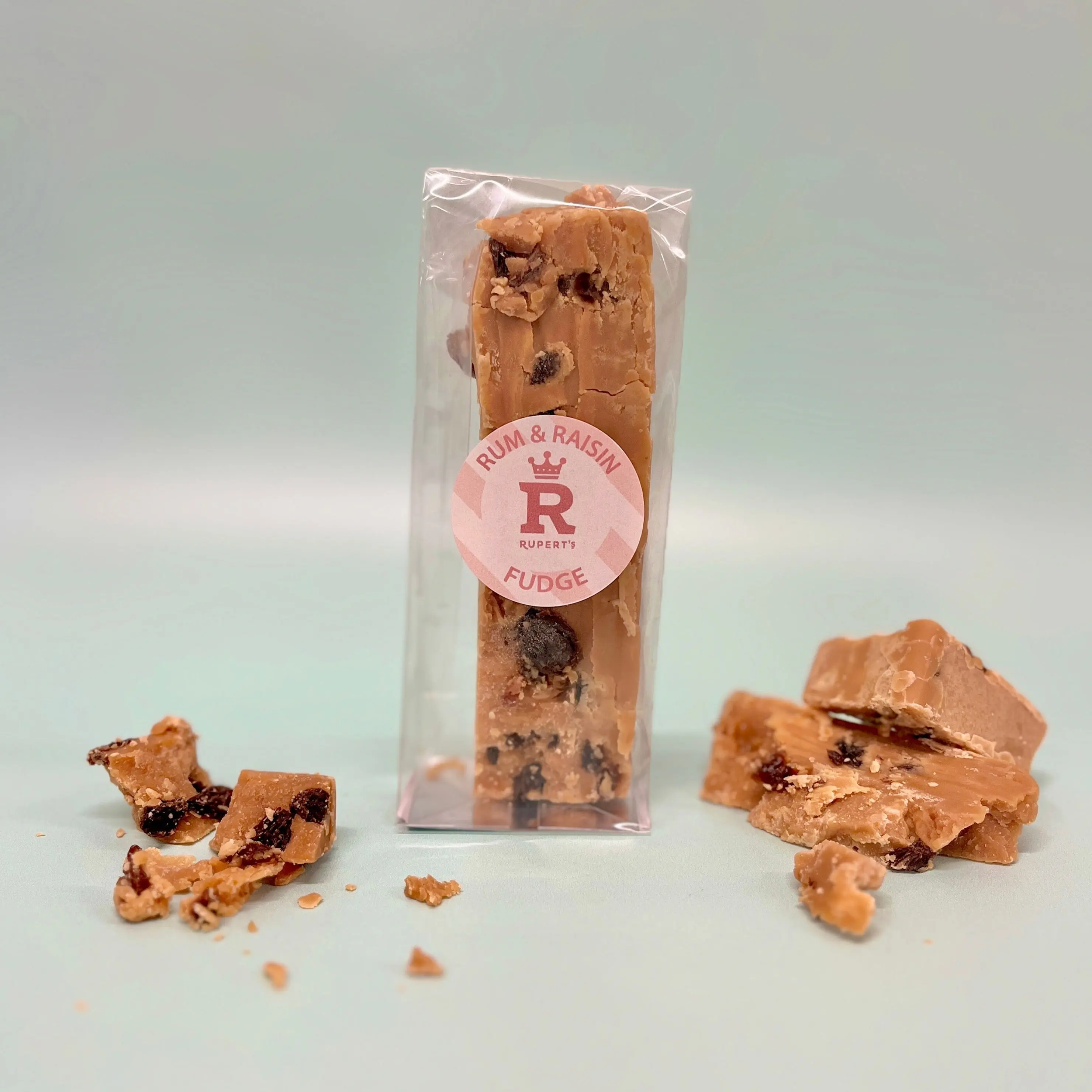 Rum and Raisin Finger of Fudge