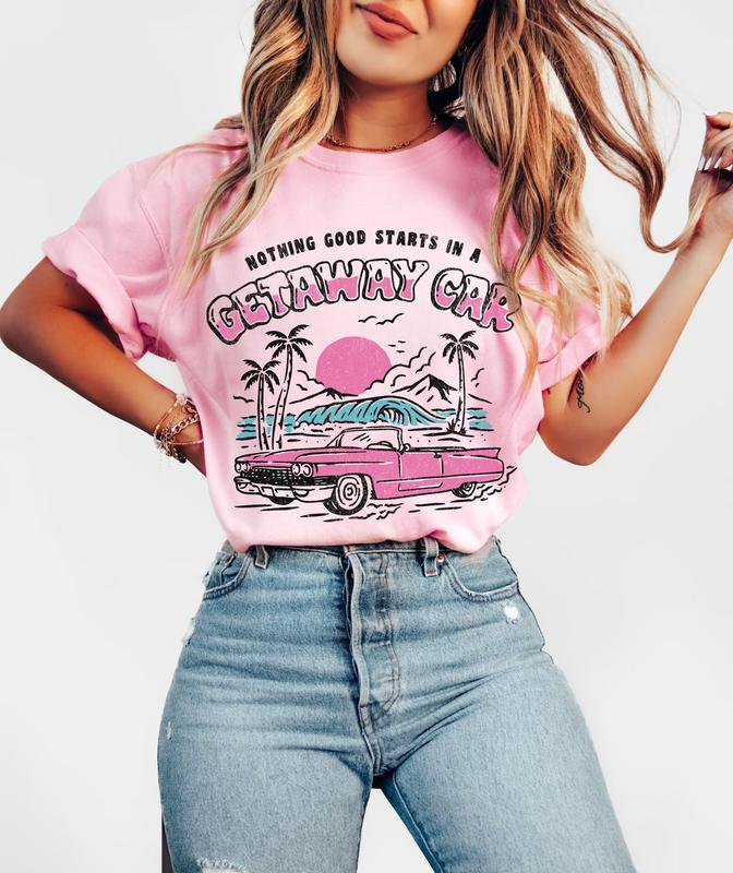 Getaway Car Shirt Taylor Reputation Era Tee Aesthetic Swiftie T Shirt Groovy Beach Shirt The Eras Tour 2023 New TS Merch 1565852967 1